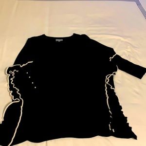 Sweater with Ruffle Detail